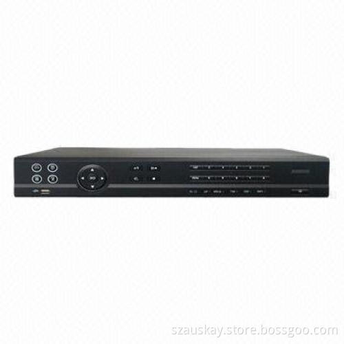 HD Network DVR, Supports 1 Inter Core and Linux Operating System, 16pcs Hard Disk
